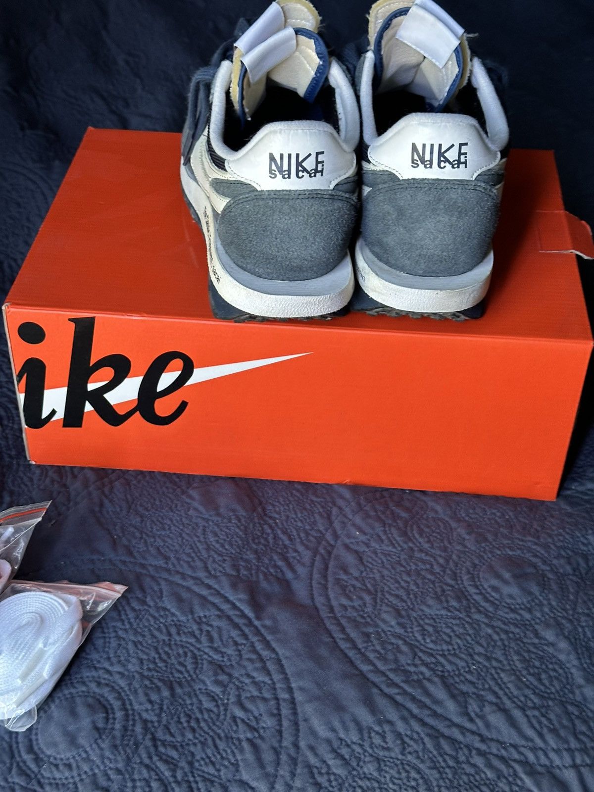 Sacai Nike LD Waffle Sacai Fragment Blue Void Size US 9 / EU 42 - 17 Thumbnail