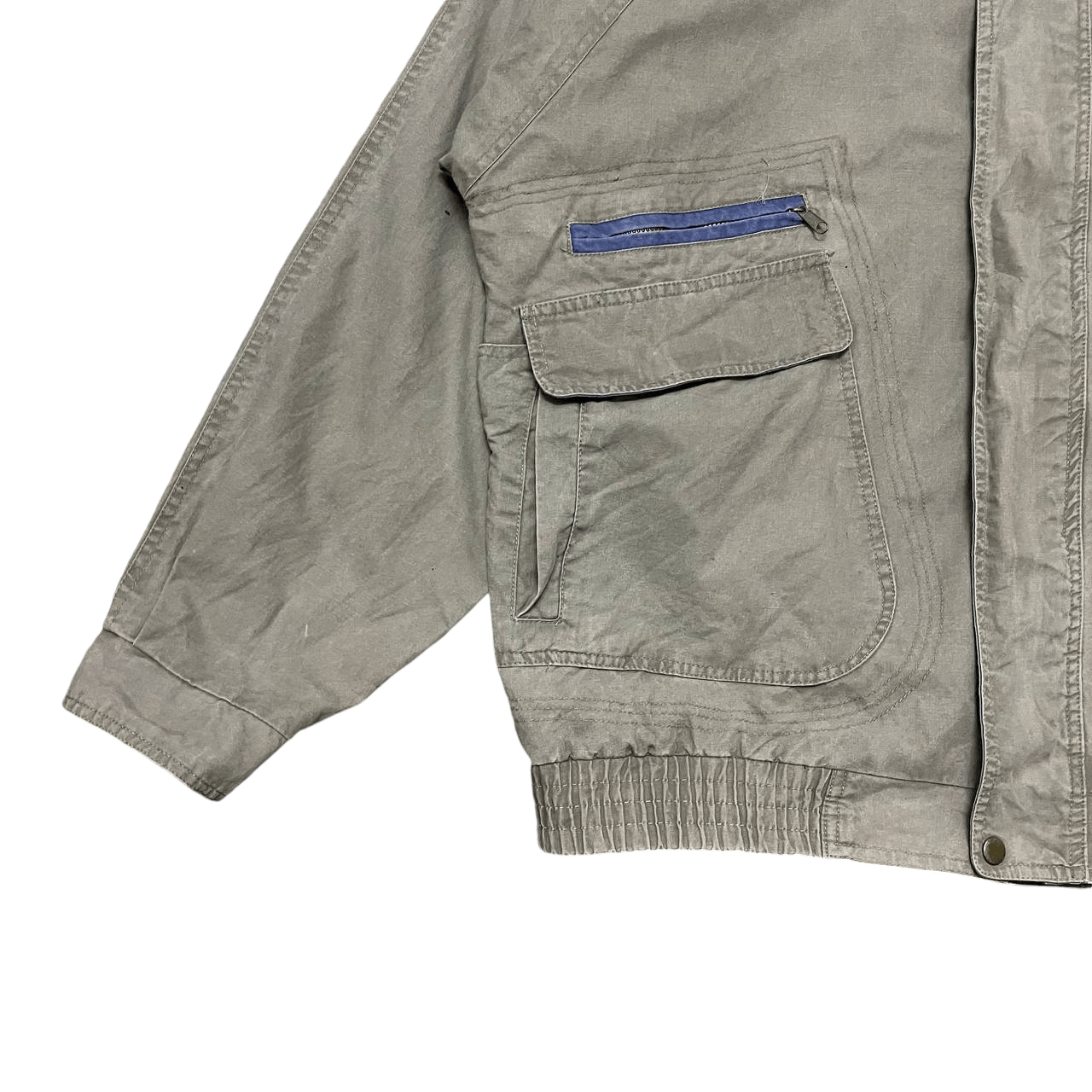 Issey Miyake Vintage Forecast Tradition Bomber Jacket Issey Miyake Style Size US L / EU 52-54 / 3 - 3 Thumbnail