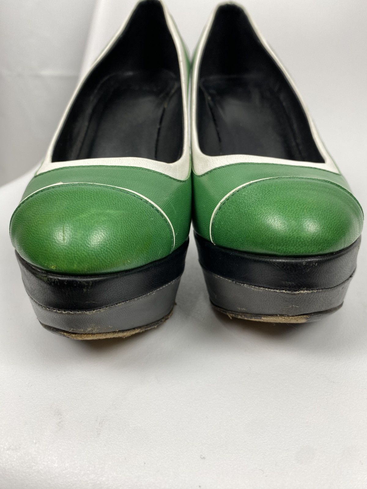 Escada Sport Escada Sport Wedge Heels Leather size 36 Size US 6 / IT 36 - 5 Thumbnail