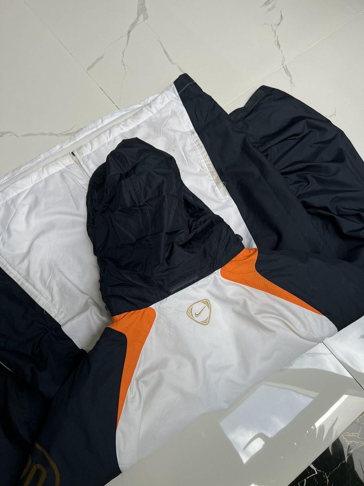 Nike × Vintage 90’s NIKE TEAM TOTALNINETY WARM WINTER JACKET Y2K SWOOSH Y2K Size US XL / EU 56 / 4 - 7 Thumbnail
