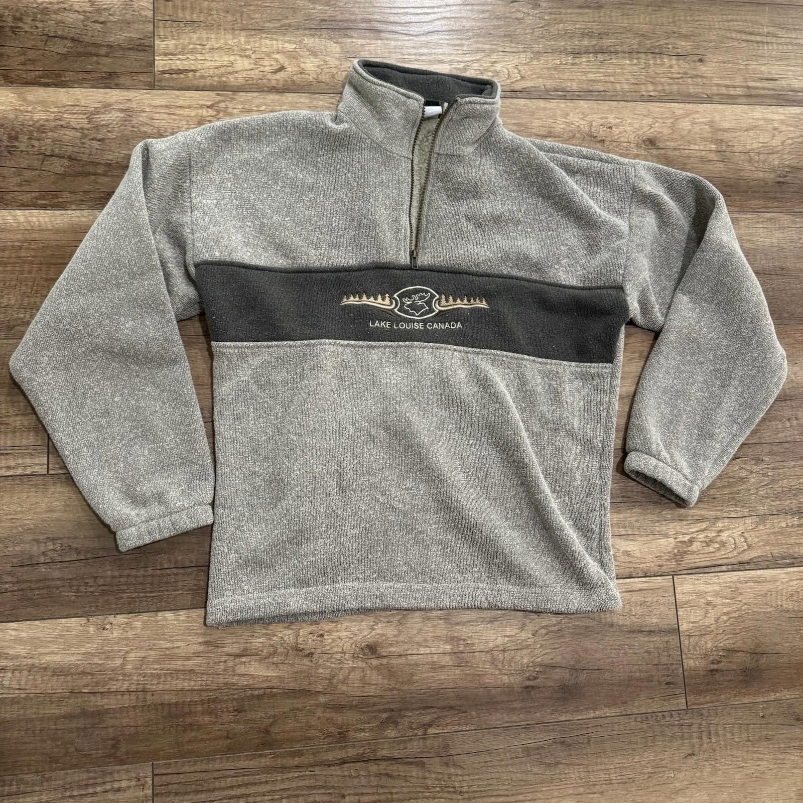 Other Vintage Lake Louise Canada Quarter Zip Pullover Size US S / EU 44-46 / 1 - 1 Thumbnail