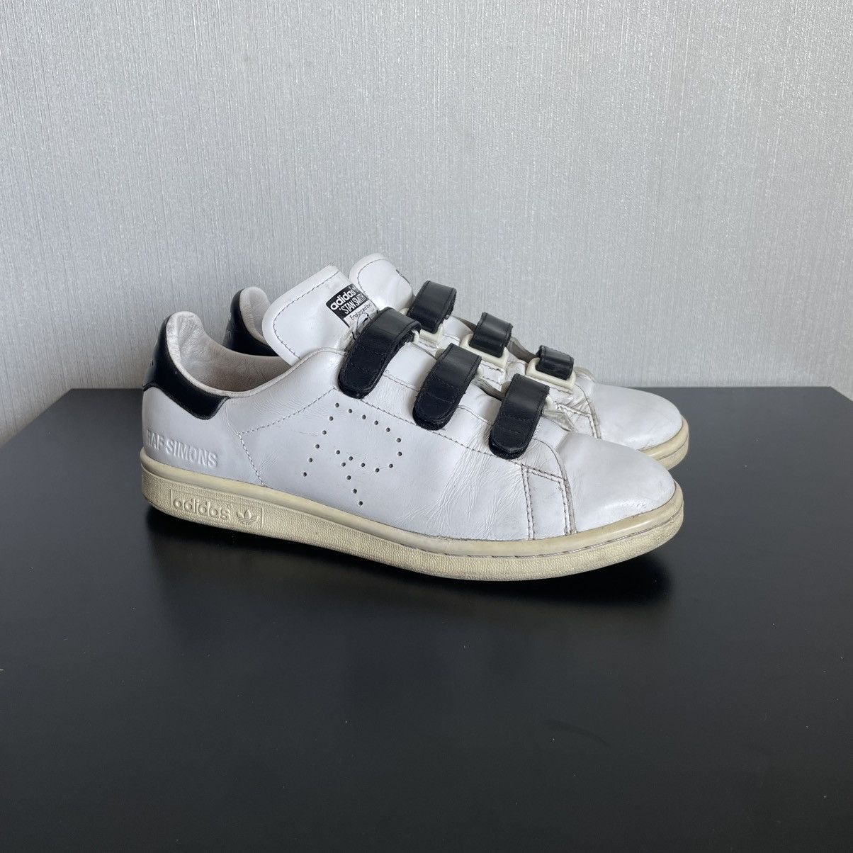 Adidas × Raf Simons Rare Adidas Stan Smith X Raf Simons Strap Sneakers Size US 6 / IT 36 - 1 Thumbnail