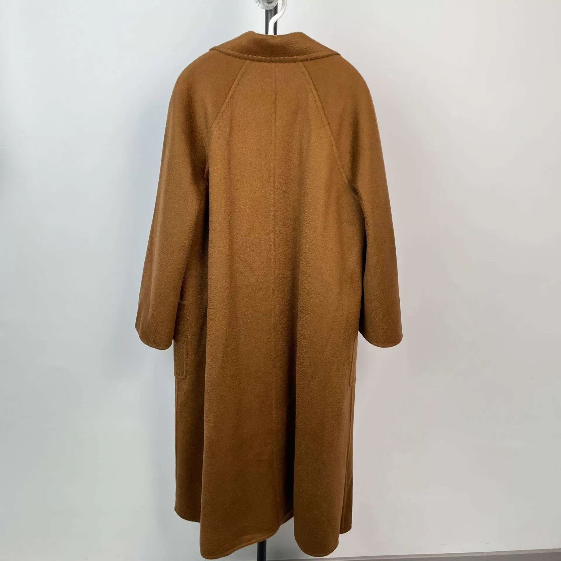 Max Mara MaxMara 36 Cashmere Coat Brown Size M / US 6-8 / IT 42-44 - 2 Thumbnail