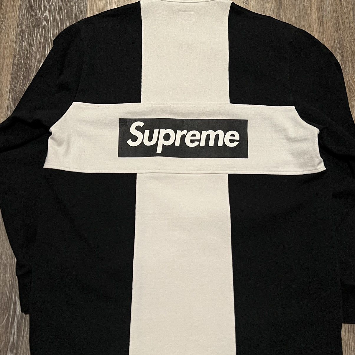 Supreme Supreme Rugby Ls Split shirt Size US L / EU 52-54 / 3 - 14 Thumbnail