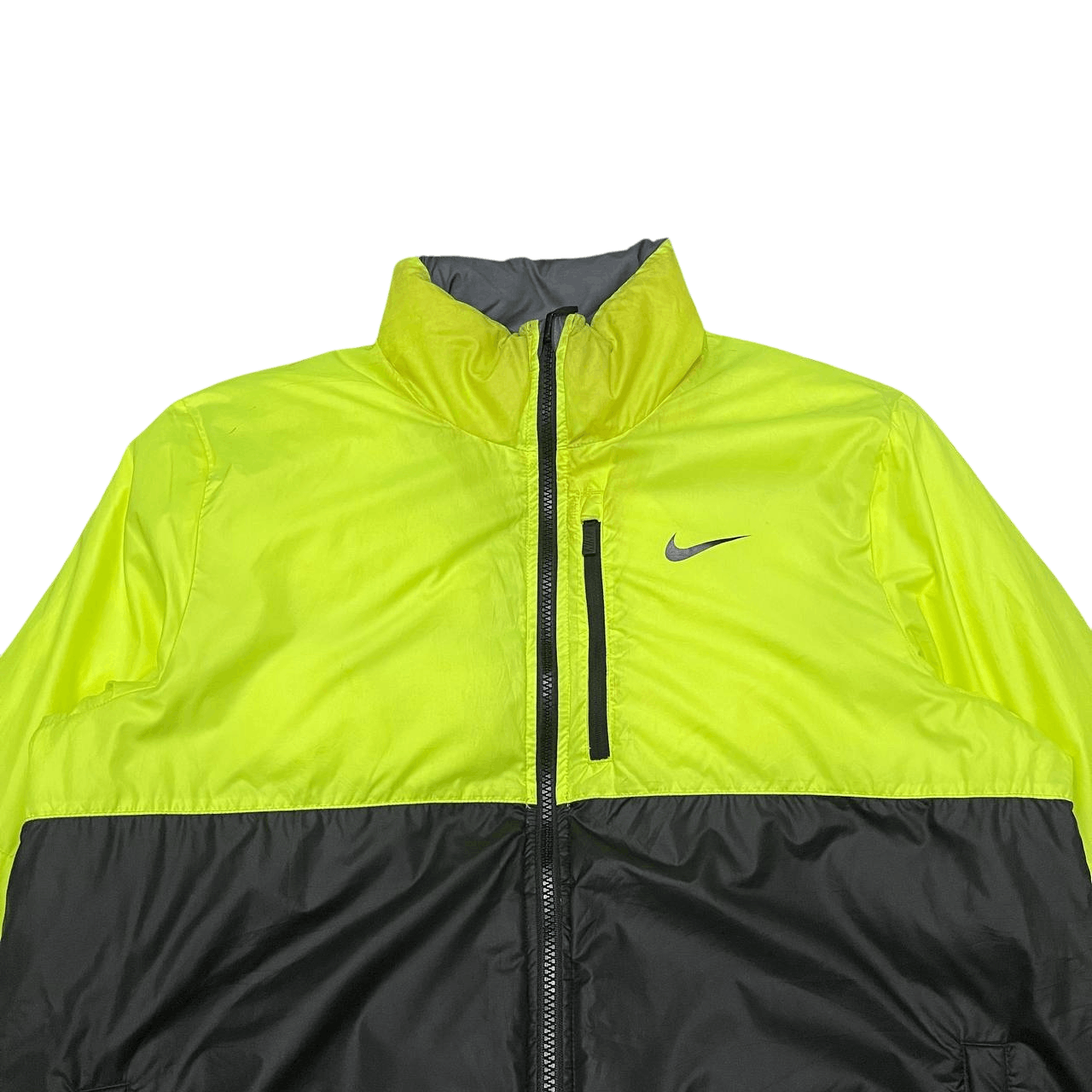 Nike Vintage Nike Swoosh Puffer Jacket Reversible Size US L / EU 52-54 / 3 - 13 Thumbnail