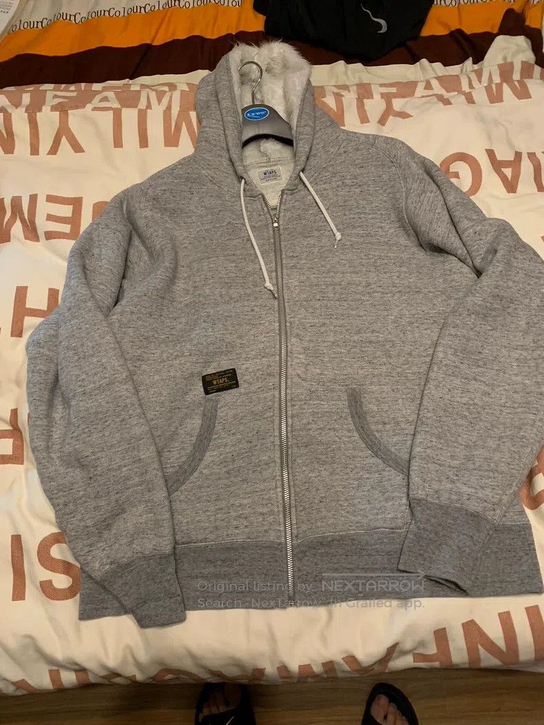 Wtaps Wtaps Gray fleece hoodie Size US L / EU 52-54 / 3 - 2 Thumbnail