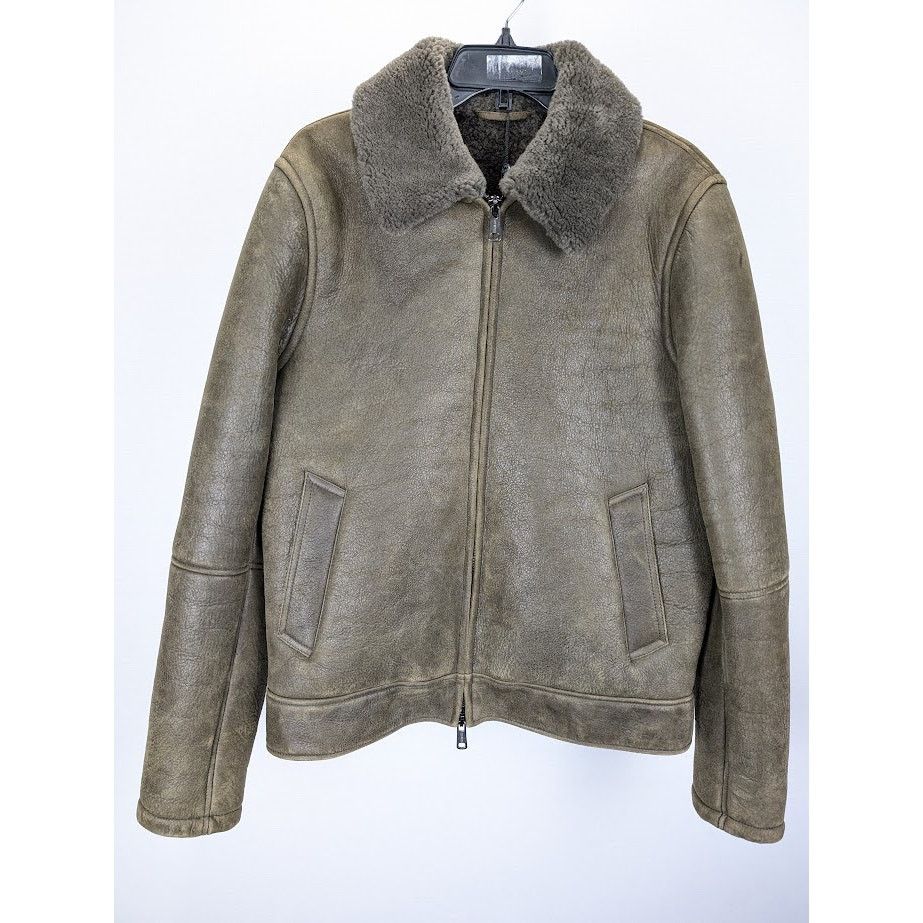 Todd Snyder o1rshd1 Leather Jacket in Gray Size US M / EU 48-50 / 2 - 3 Thumbnail