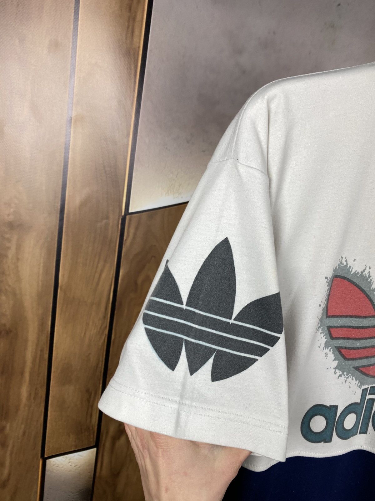 Adidas 🌺Vintage 90s T-Shirt Adidas Equipment Rare Big Logo Tee🌺 Size US L / EU 52-54 / 3 - 3 Thumbnail