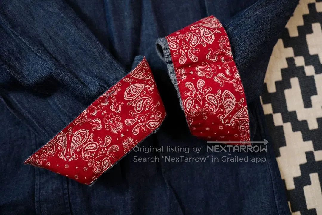 Sophnet. sophnet denim bandana button. Size US M / EU 48-50 / 2 - 4 Thumbnail