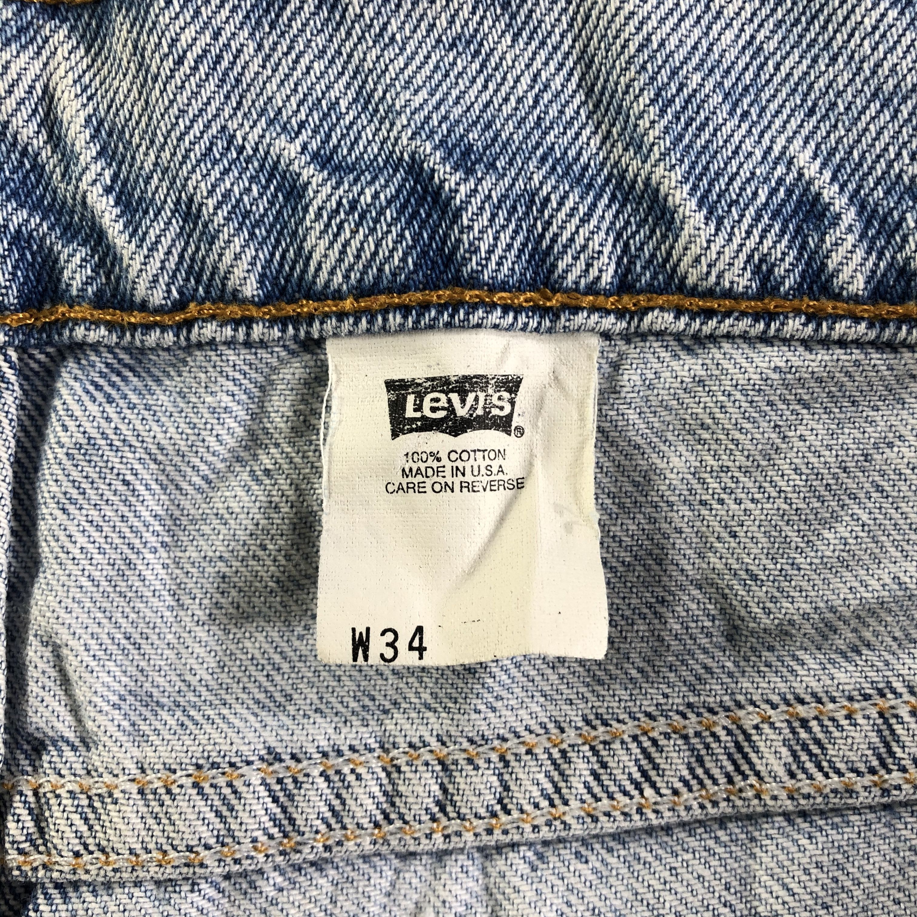 Levi's Vintage Light Wash Levis 560 Jeans-J4526 Size US 34 / EU 50 - 9 Thumbnail
