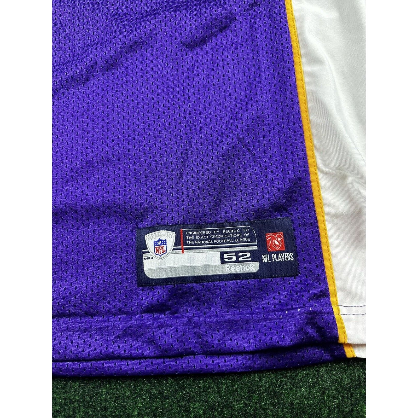 NFL × Reebok Vintage Vikings Percy Harvin #12 Jersey Size US XXL / EU 58 / 5 - 4 Thumbnail
