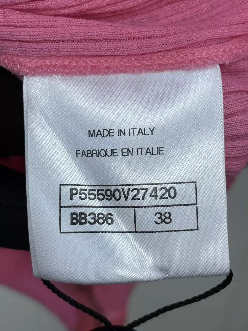 Chanel Chanel Pink thin knitted sleeveless Size XS / US 0-2 / IT 36-38 - 6 Thumbnail