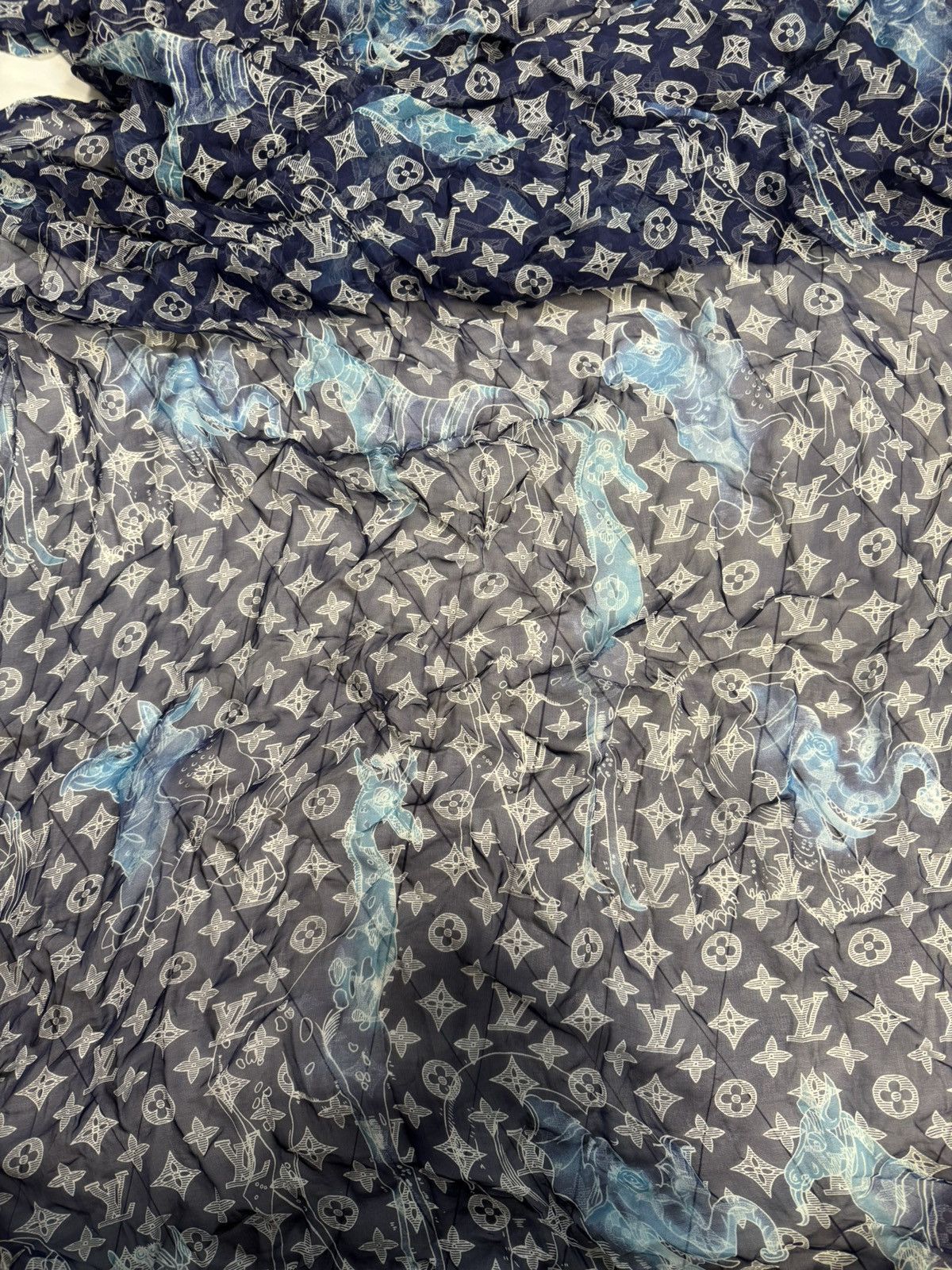 Louis Vuitton Louis vuitton silk monogram scarf Size ONE SIZE - 6 Thumbnail