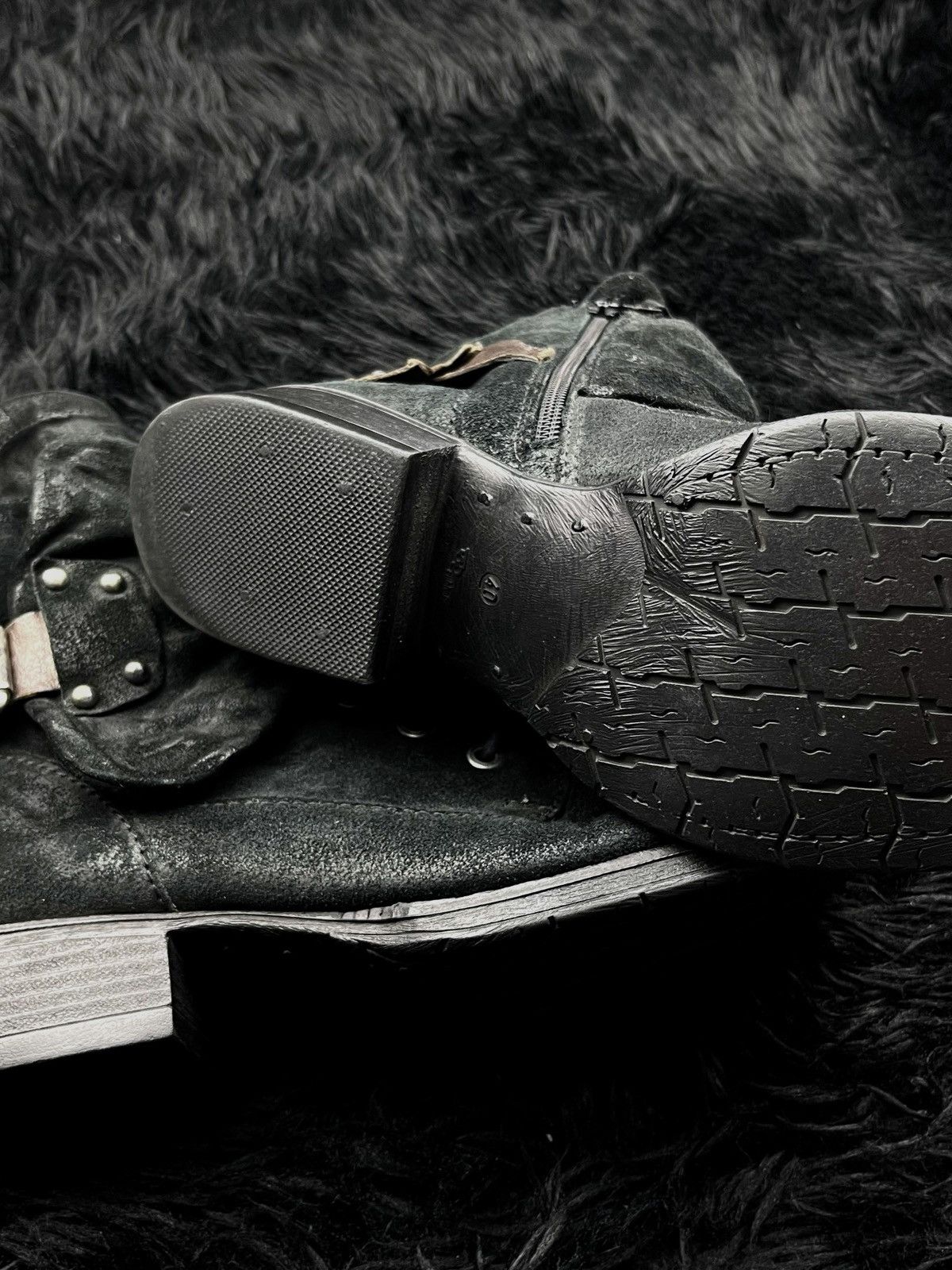 A.S.98 AS98 Style Archive Avant Garde Leather Boots Size US 8 / EU 41 - 7 Thumbnail
