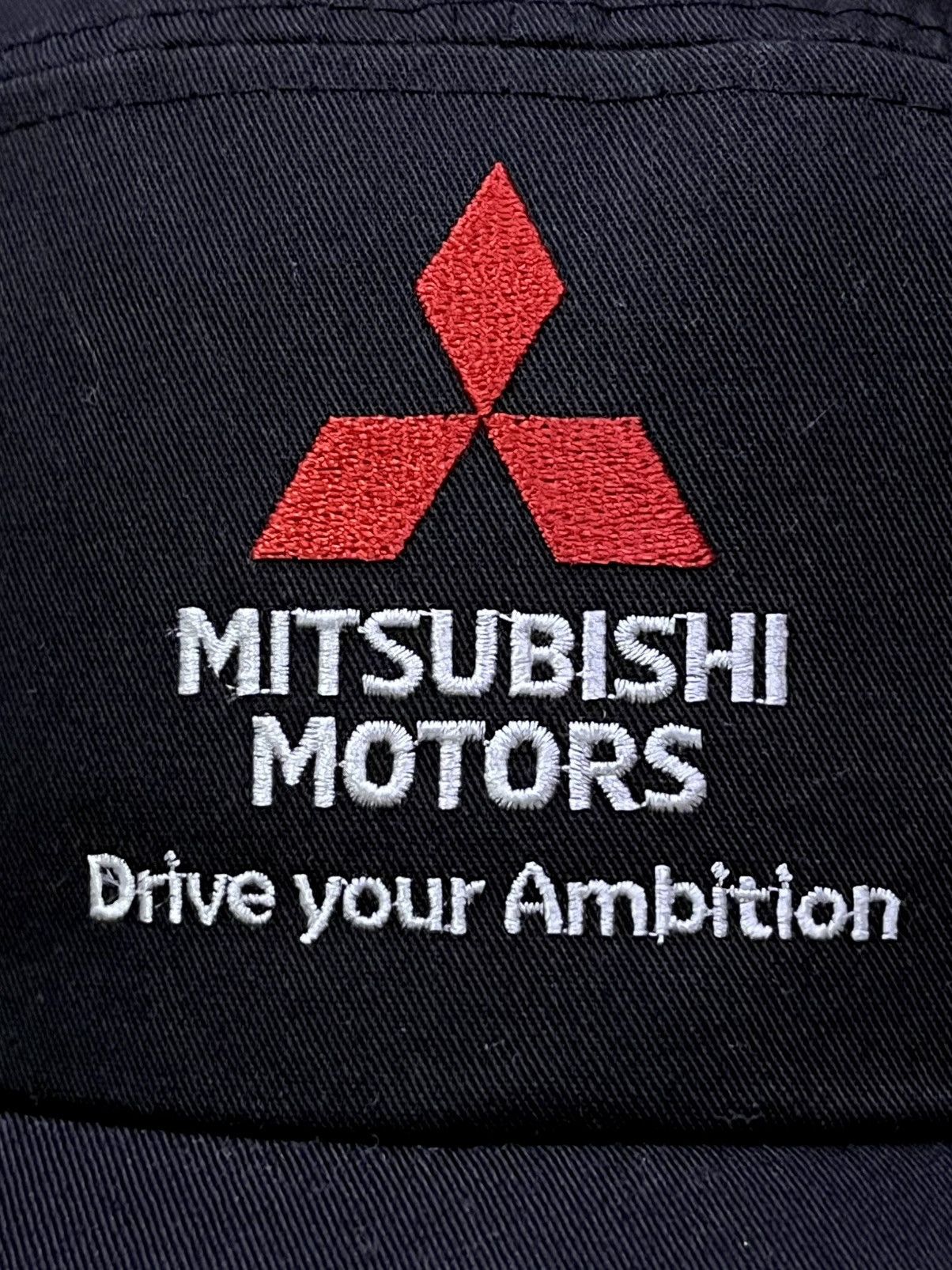 Racer Worldwide Mitsubishi Motors Japan Trucker Hat Rare Vintage Worker Size ONE SIZE - 4 Thumbnail