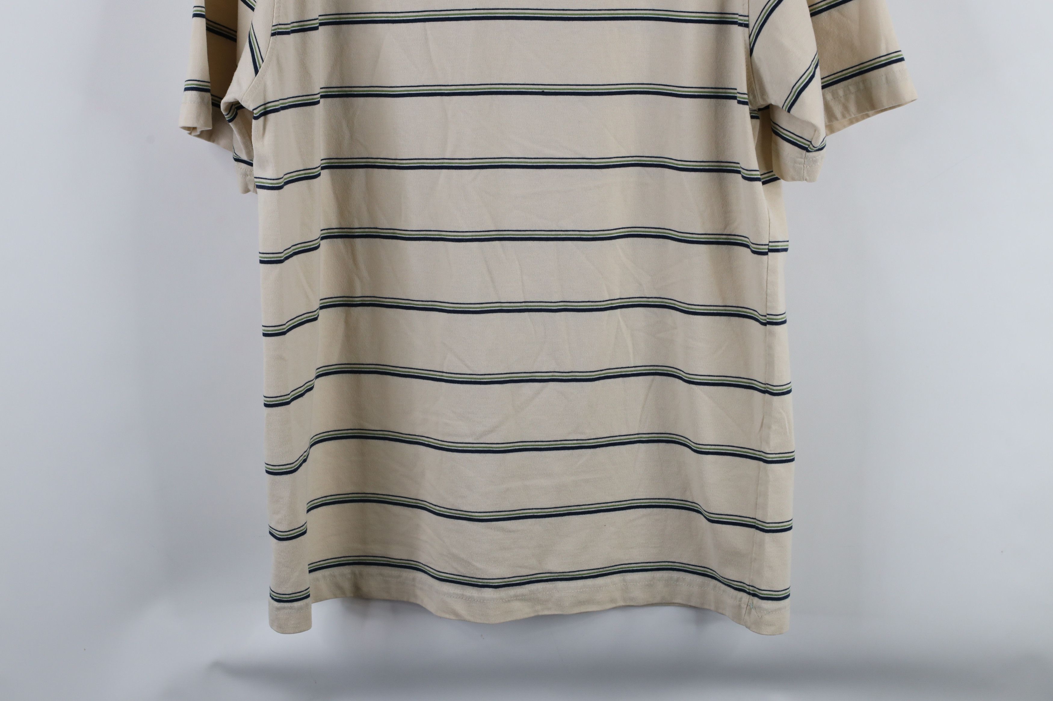Vintage Vintage 90s Streetwear Striped Short Sleeve Pocket T-Shirt Size US M / EU 48-50 / 2 - 8 Thumbnail