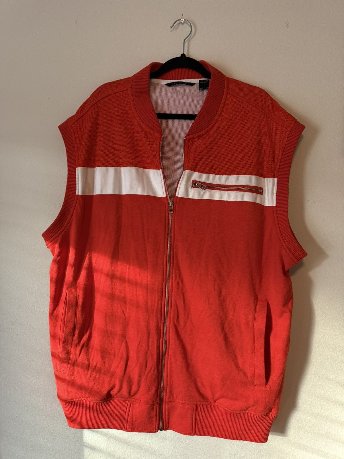 Sean John Sean John Orange Vest Size US XXL / EU 58 / 5 - 1 Thumbnail