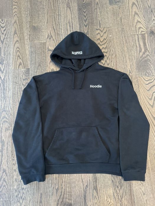 Vetements hoodie cheap definition hoodie