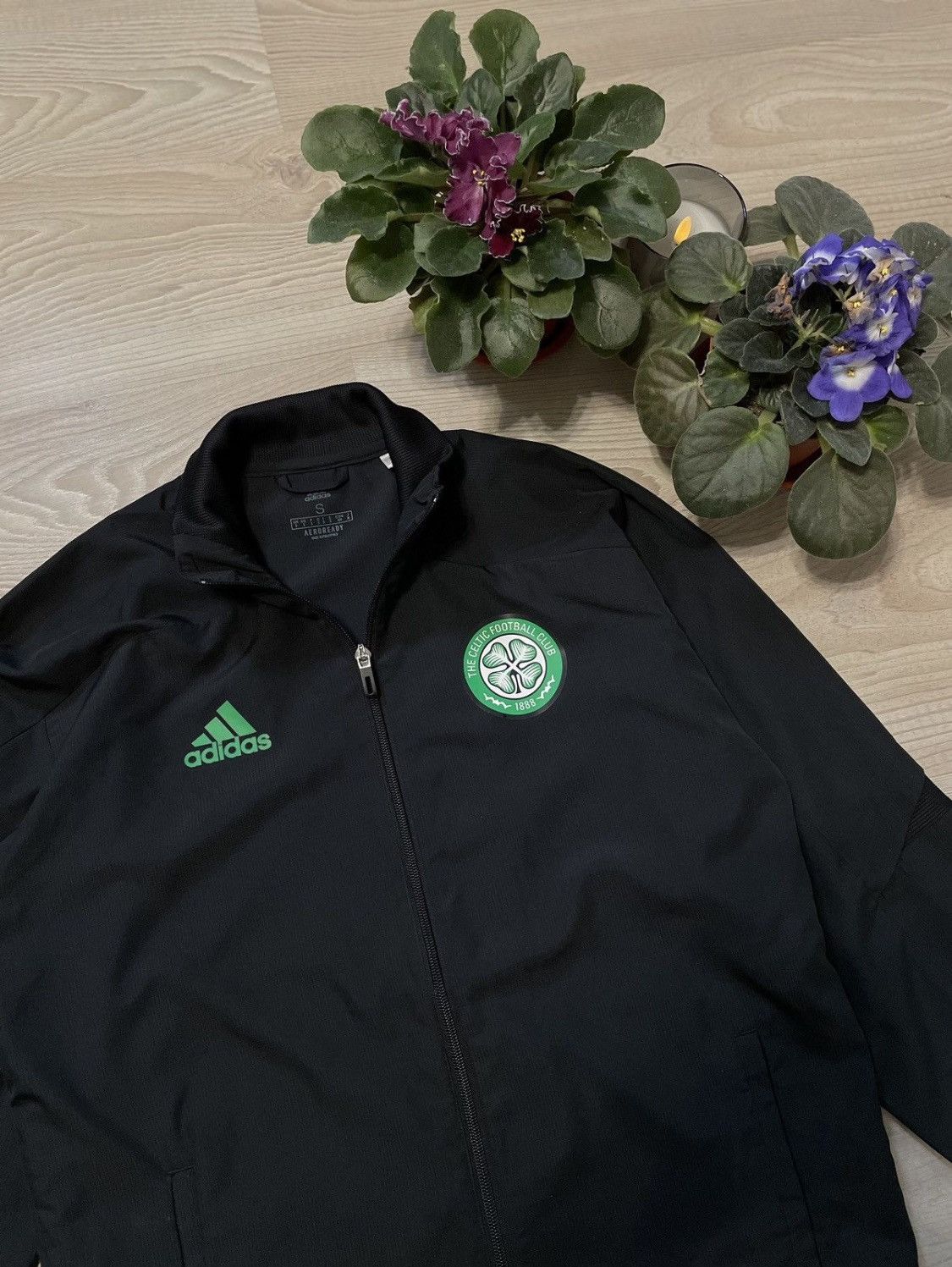 Vintage Adidas Celtic Vintage Track Jacket Size US S / EU 44-46 / 1 - 2 Thumbnail