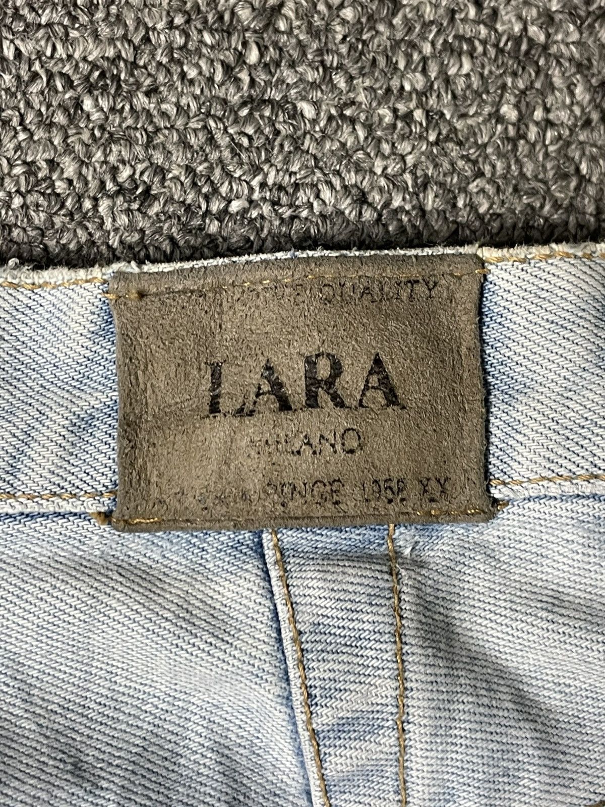 Japanese Brand × Vintage LARA RESCUE Brand Straight Cut Jeans (91) Size US 26 / EU 42 - 11 Thumbnail