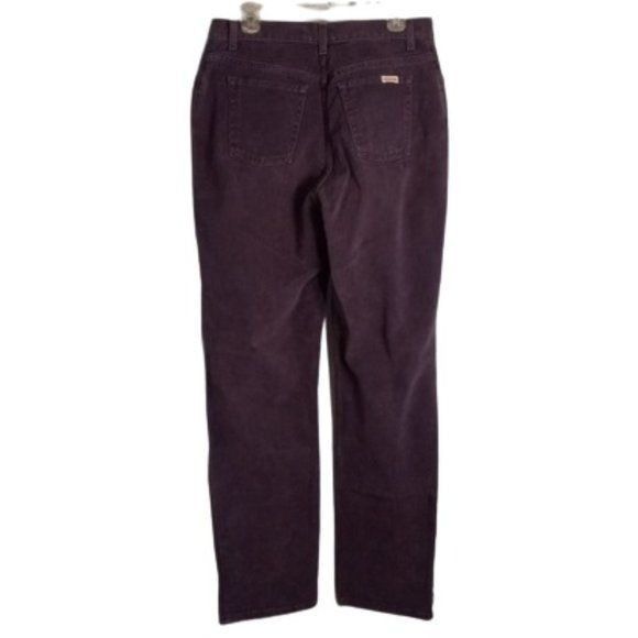 Arizona Jean Co. Arizona 15L Jeans Womens Purple Denim High Waisted 100% Cott Size 33" - 9 Thumbnail