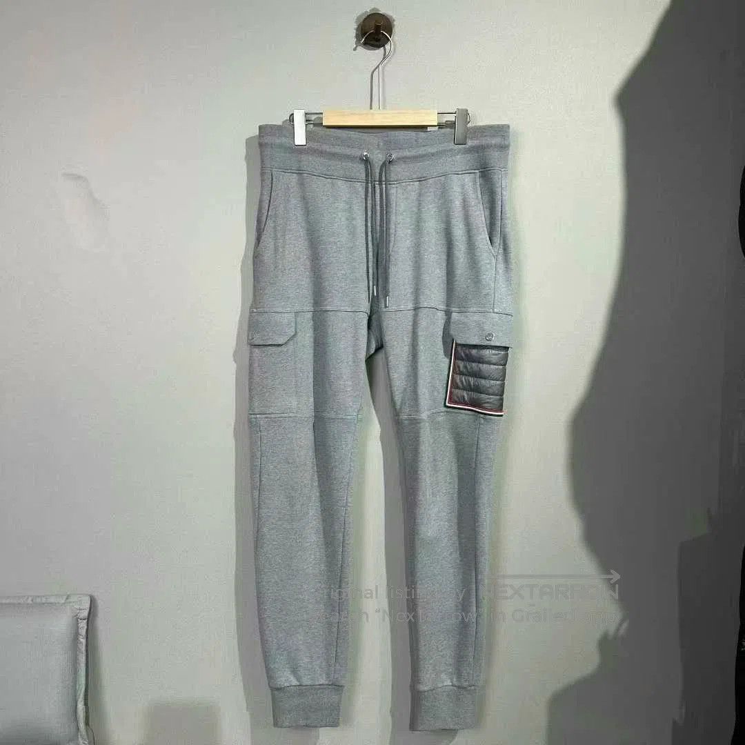 Moncler moncler gray padded cargo sweatpants. Size US 44 / EU 60 - 1 Thumbnail