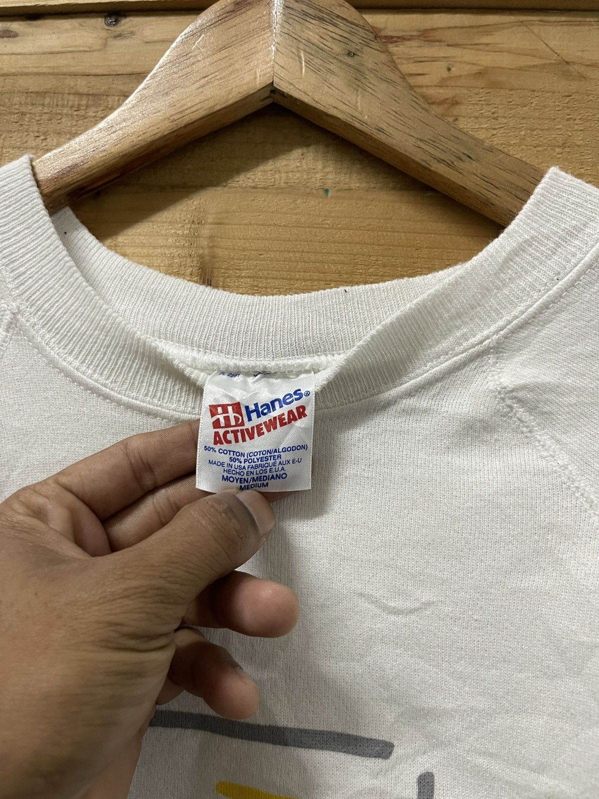 Apple Vintage 90s Apple🍏 sweatshirt Size US M / EU 48-50 / 2 - 4 Thumbnail