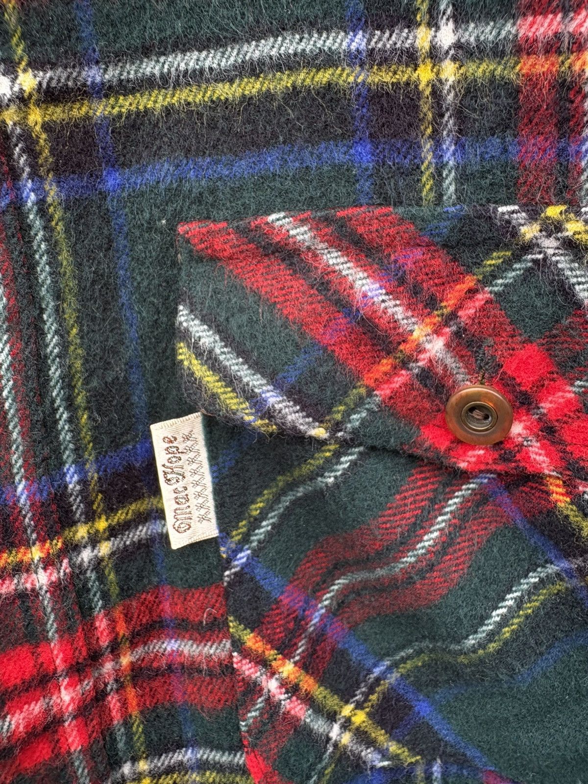Hunter Vintage Mac Hope Wool Tartan Hunting Jacket Size US L / EU 52-54 / 3 - 8 Thumbnail