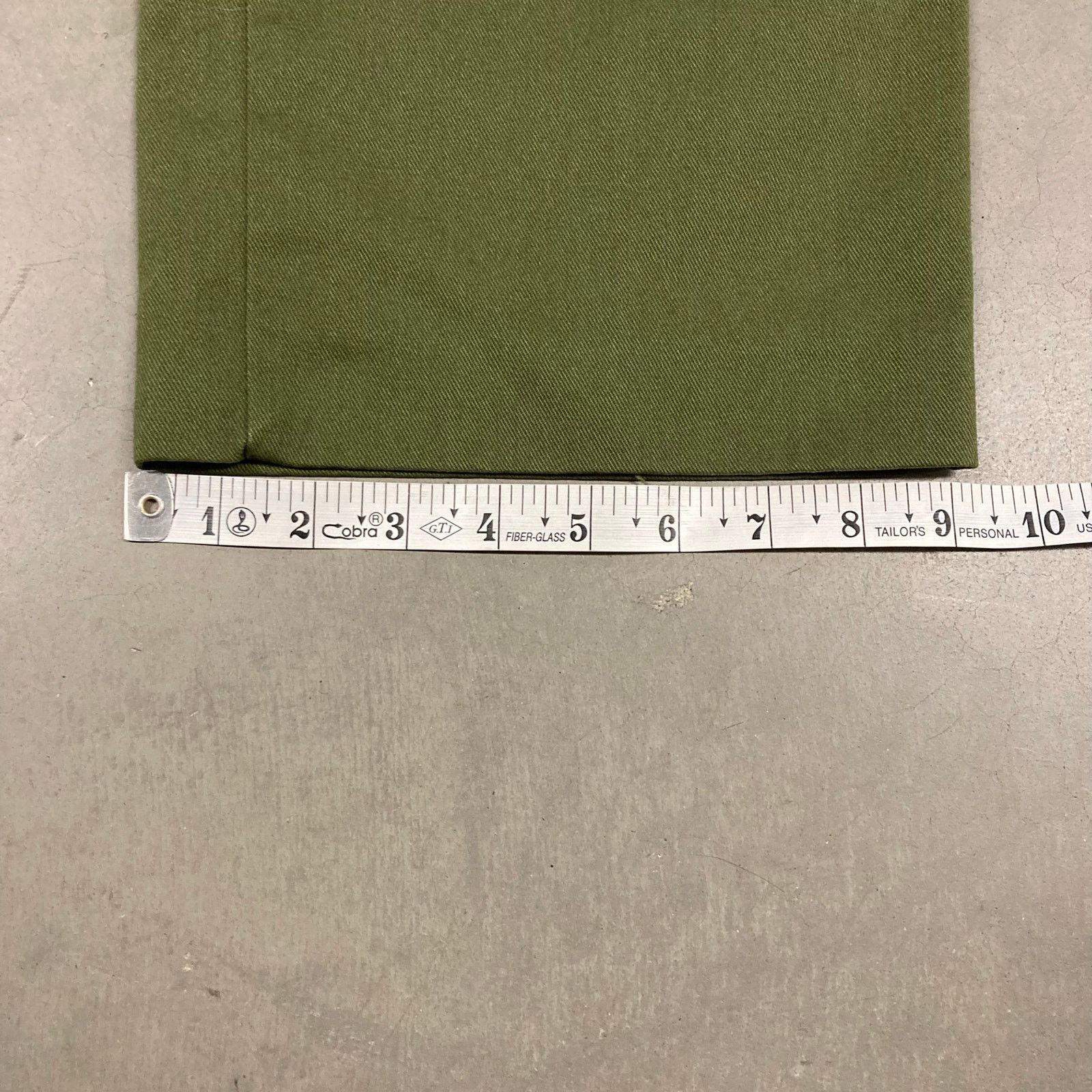 Vintage vintage green cargo pants 28x30 Size US 28 / EU 44 - 3 Thumbnail