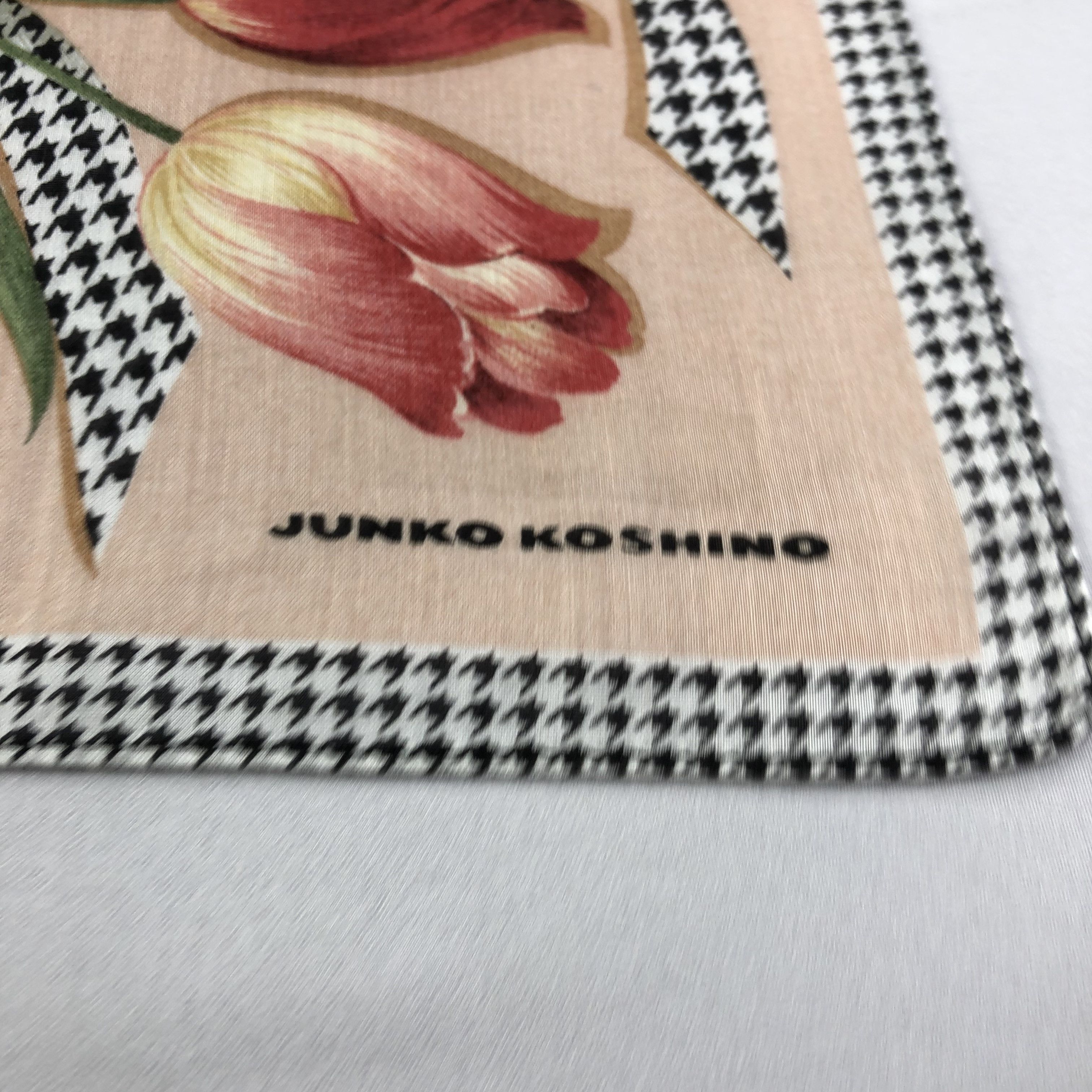 Mr. Junko × Vintage Junko Koshino Handkerchief Neckerchief Bandana H1927 Size ONE SIZE - 4 Thumbnail