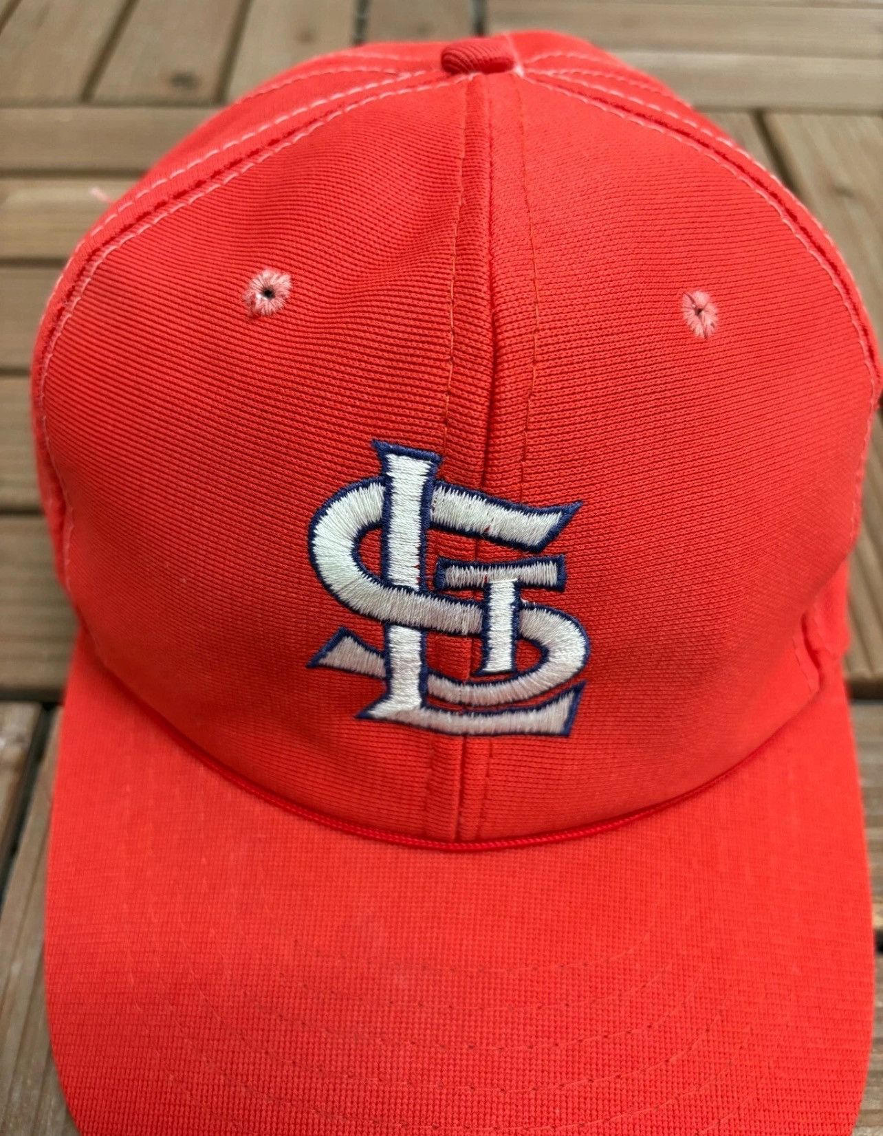 MLB × Vintage St. Louis Cardinals Vintage Red Snap Back Hat Cap Size ONE SIZE - 2 Thumbnail