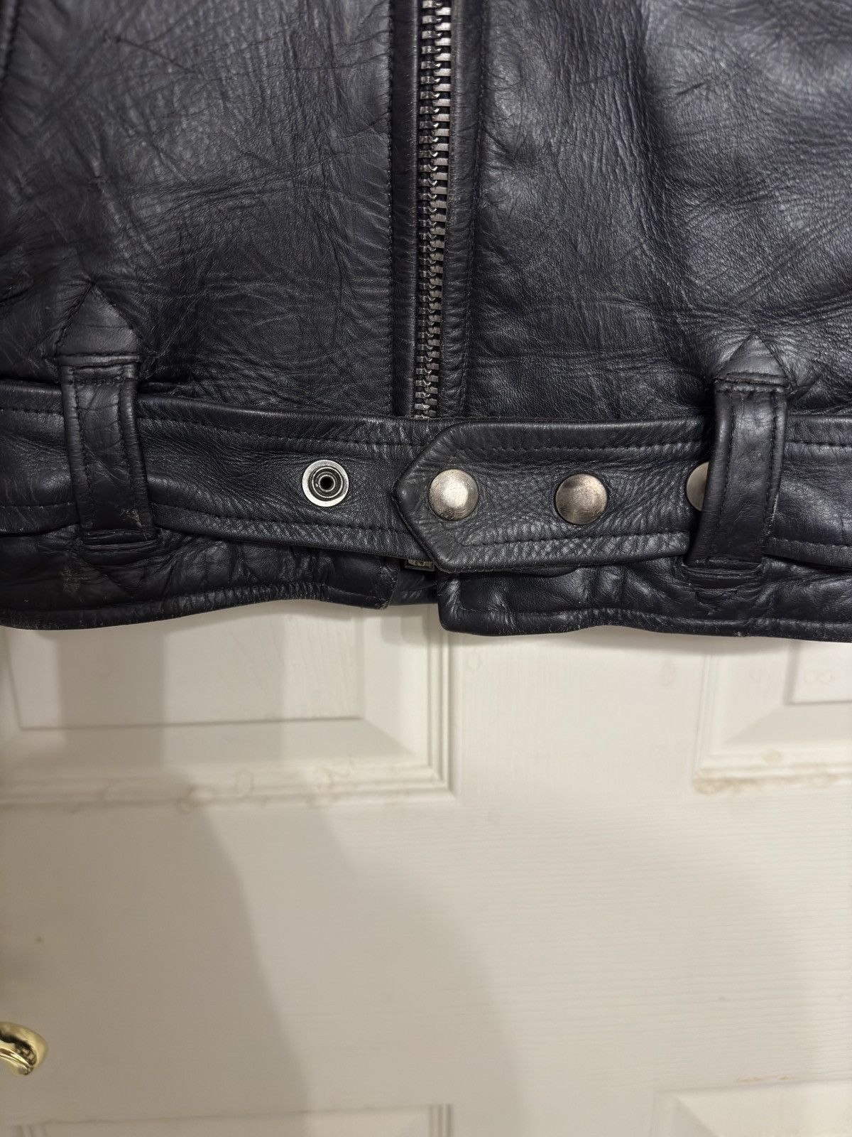 Vintage Rare 50s Guide Master by Wolf of Boston Leather Jacket Size XS / US 0-2 / IT 36-38 - 8 Thumbnail