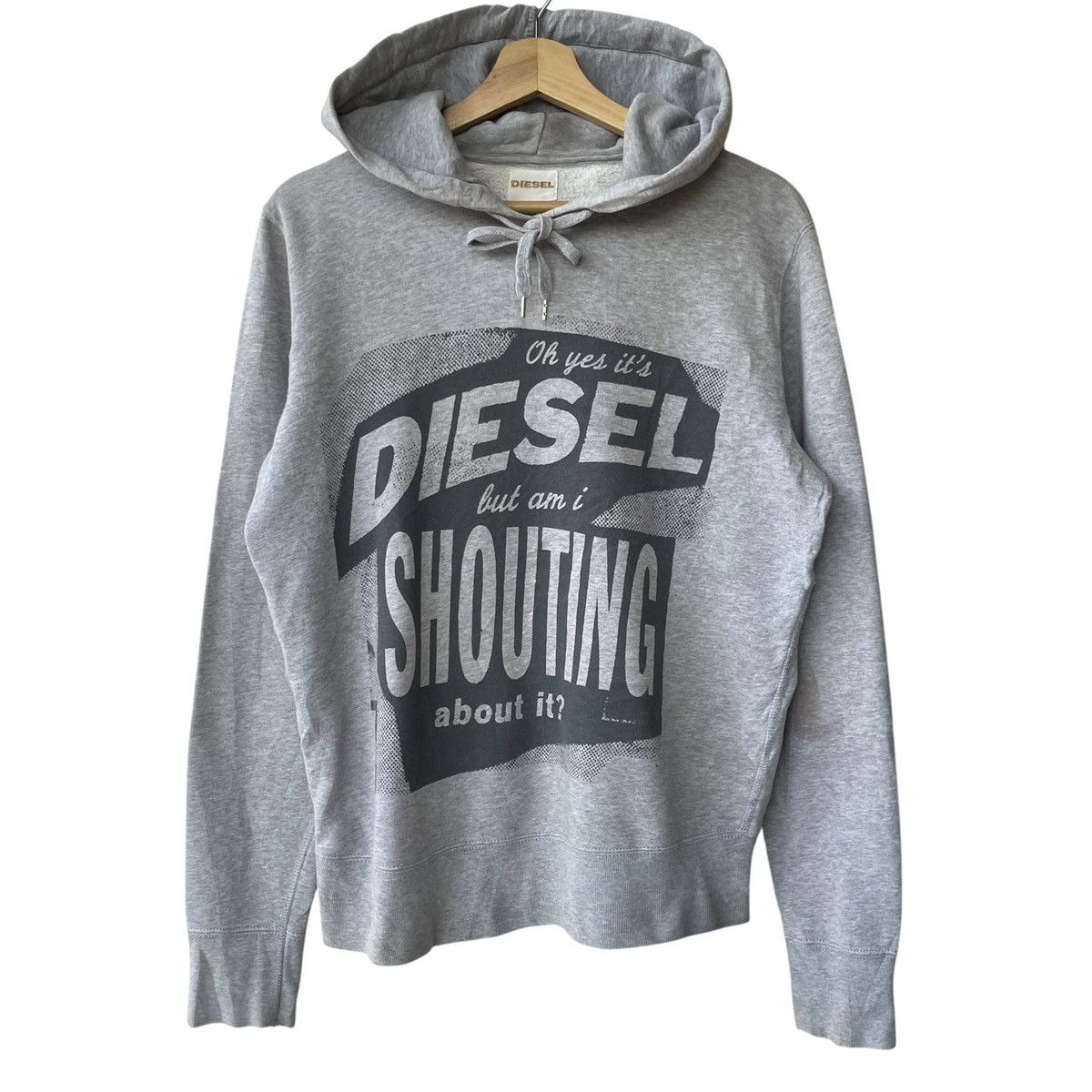 Diesel Diesel Industries Italy Big Logo Pullover Hoodie Size US M / EU 48-50 / 2 - 2 Thumbnail