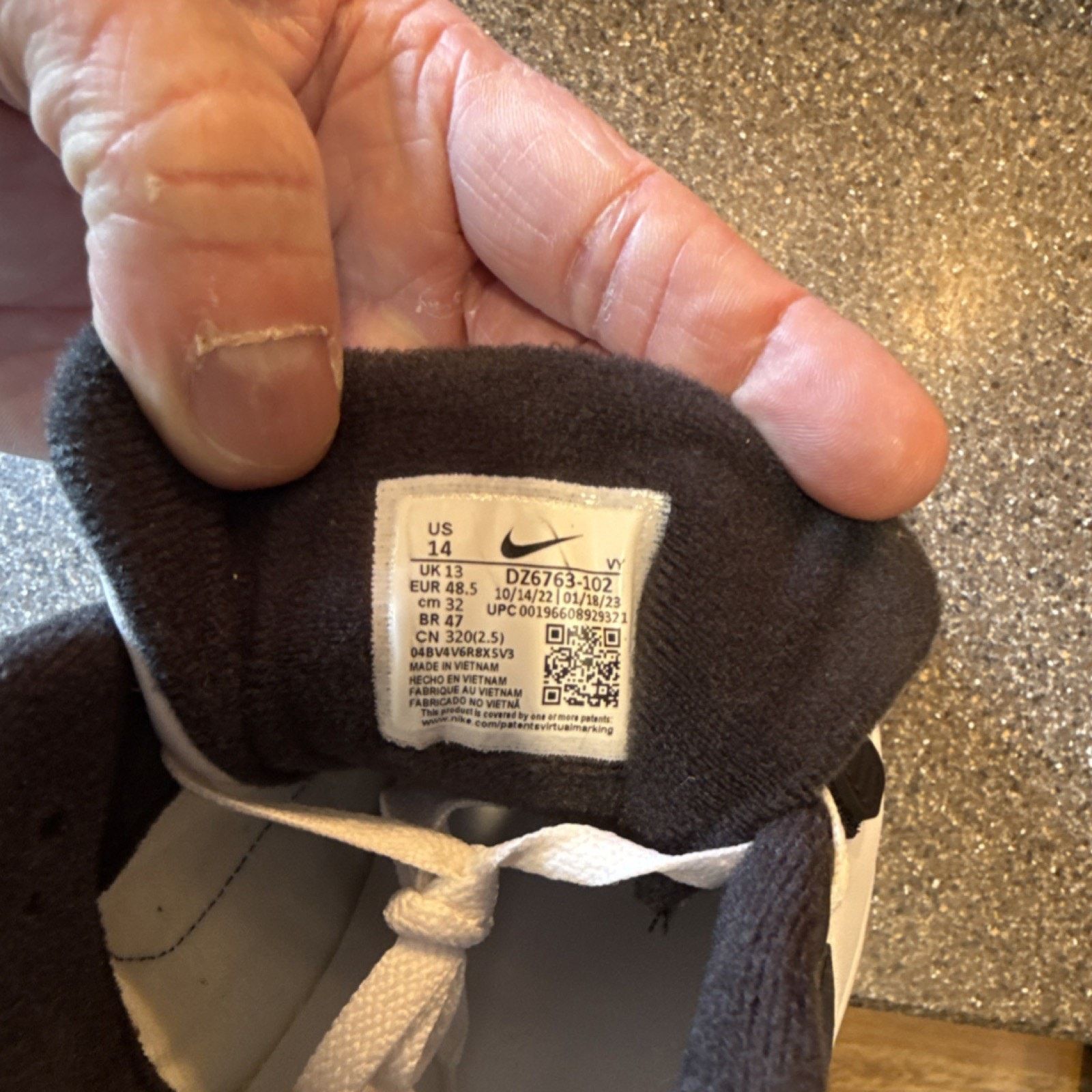 Nike Nike Billie Eilish x Air Alpha Force 88 SP White Black Size US 14 / EU 47 - 2 Thumbnail