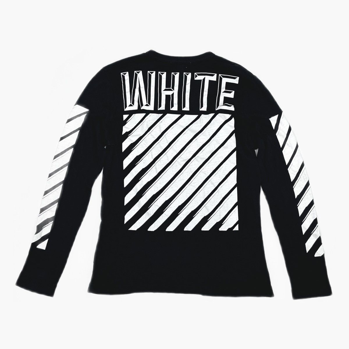 Off-White Off-White c/o Virgil Abloh black long-sleeve T-shirt Size US M / EU 48-50 / 2 - 2 Thumbnail