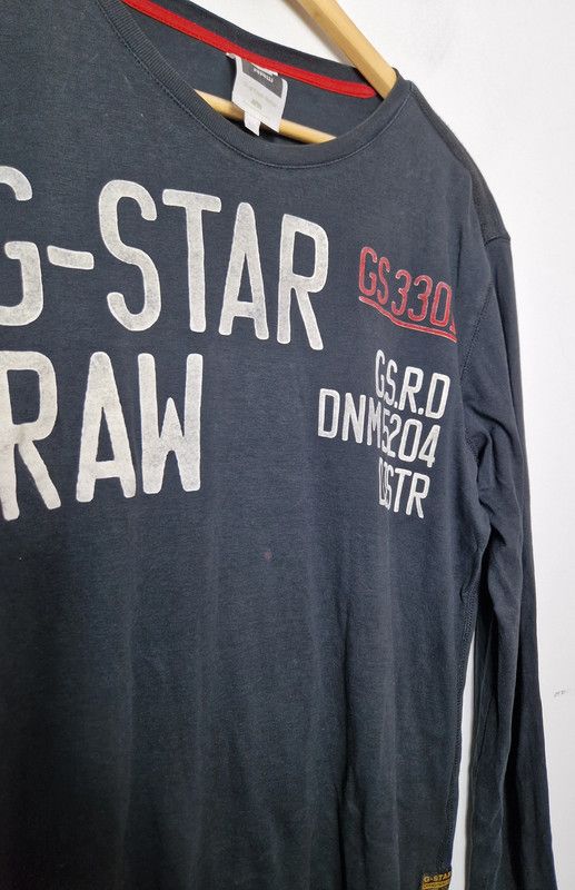 G-Star × Japanese Brand G-Star Raw vintage longsleeve Size US L / EU 52-54 / 3 - 4 Thumbnail