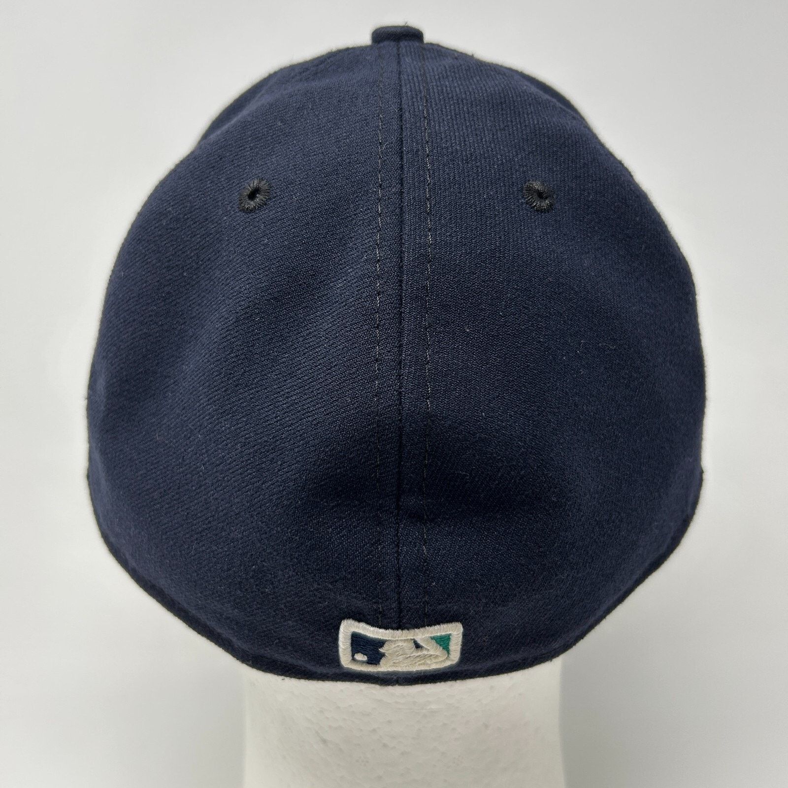 New Era Seattle Mariners Hat Baseball Cap Fitted 7 3/4 Blue New Era Size ONE SIZE - 3 Thumbnail