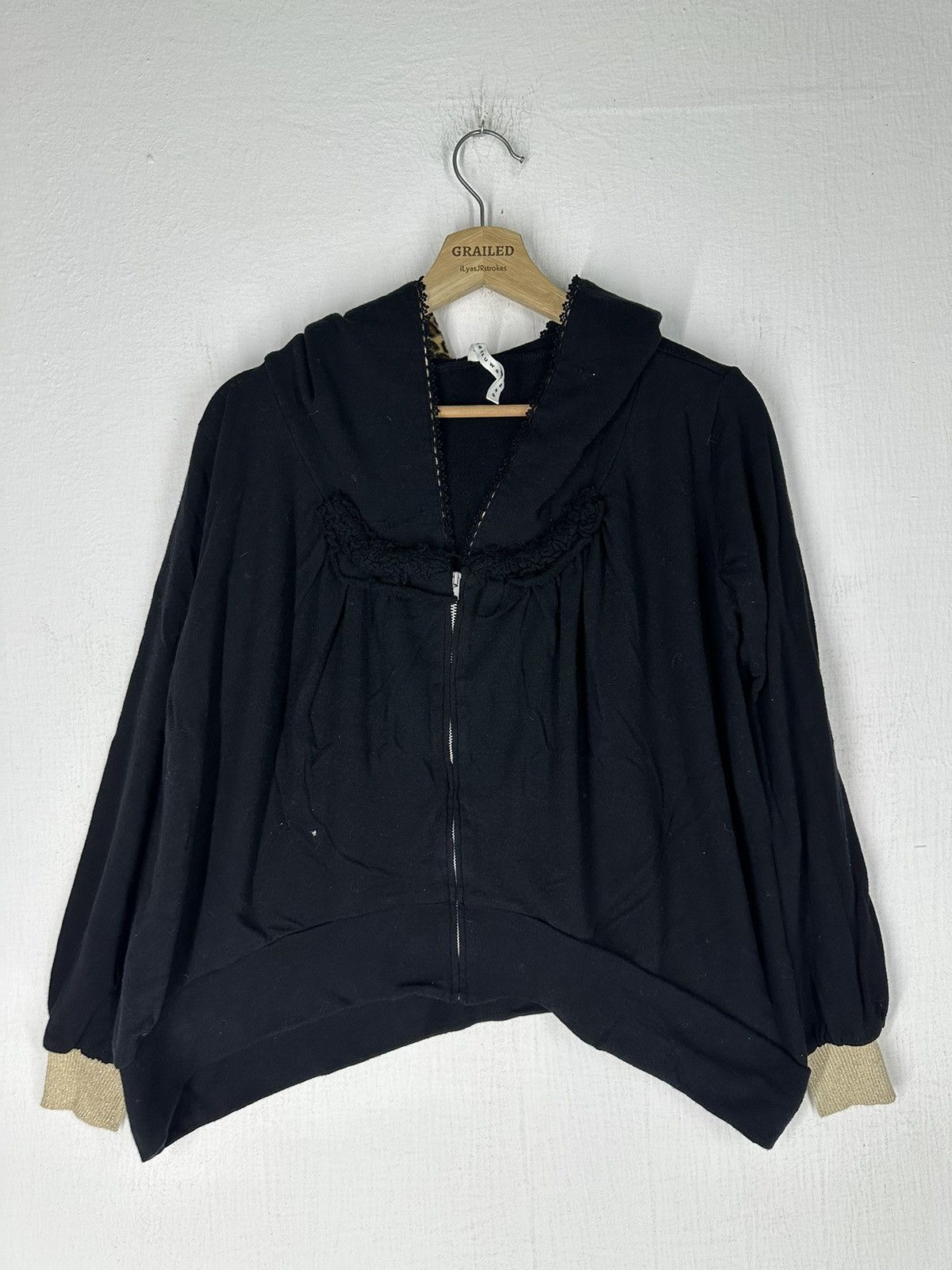 Issey Miyake × Japanese Brand × Sunao Kuwahara Sunao Kuwahara Women Hoodie Sweatshirt Size M / US 6-8 / IT 42-44 - 5 Thumbnail