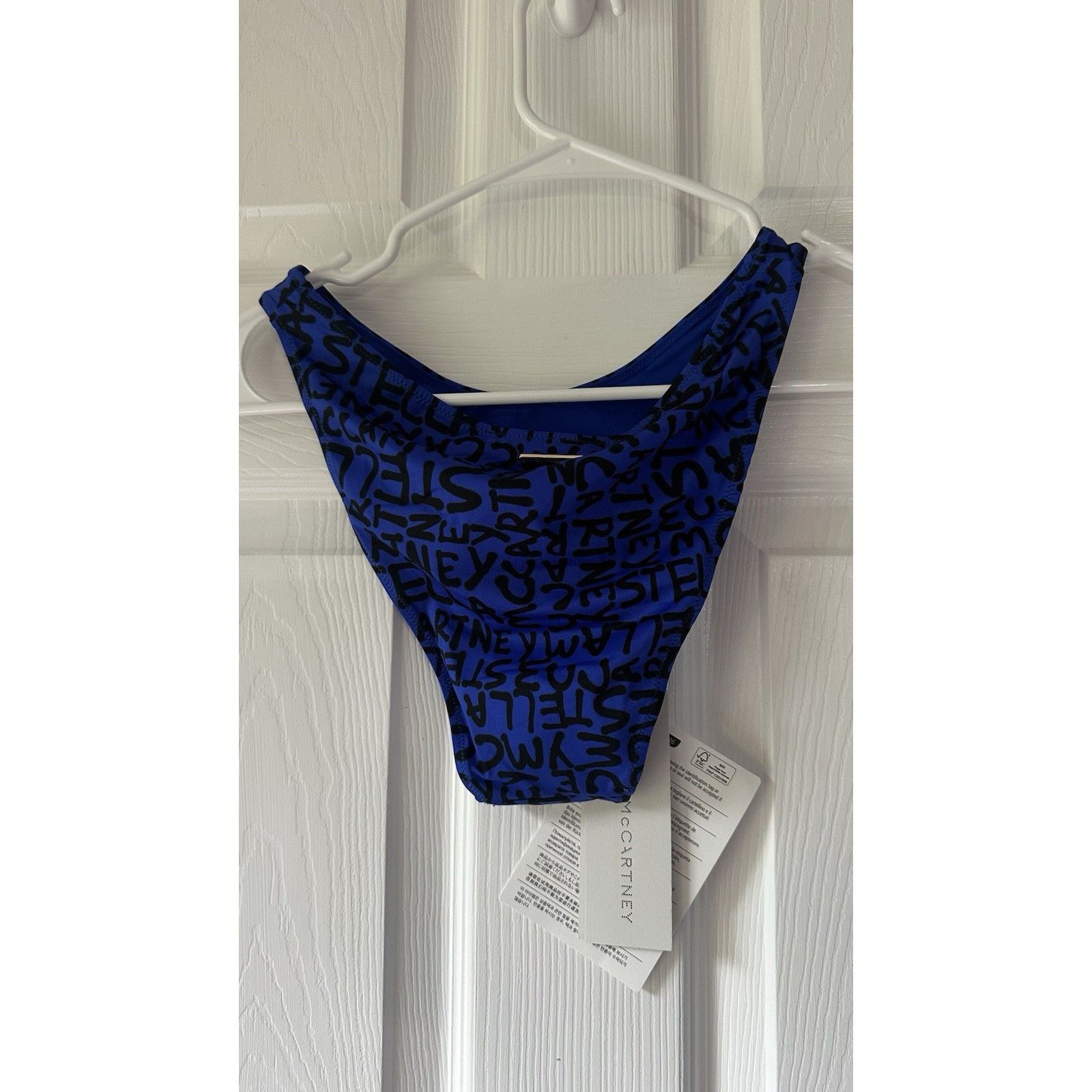 Stella McCartney NWT Stella McCartney Graffiti Logo Bikini Bottom Size ONE SIZE - 3 Thumbnail