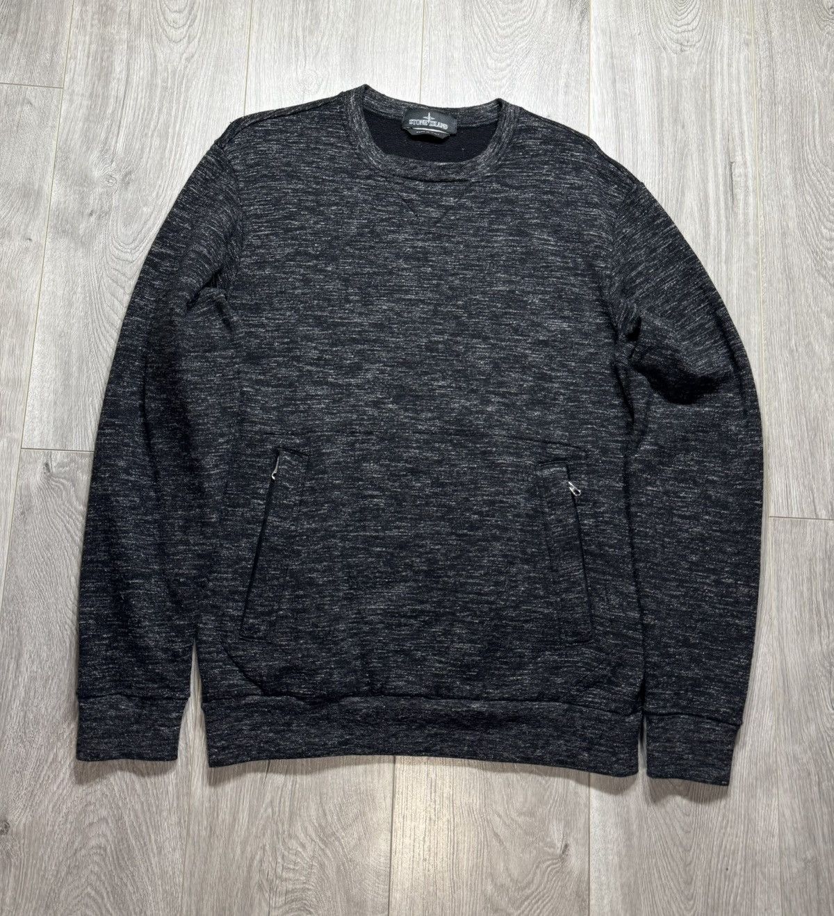 Stone Island Stone Island Shadow Project Grey Black Kangaroo Sweatshirt Size US M / EU 48-50 / 2 - 1 Thumbnail