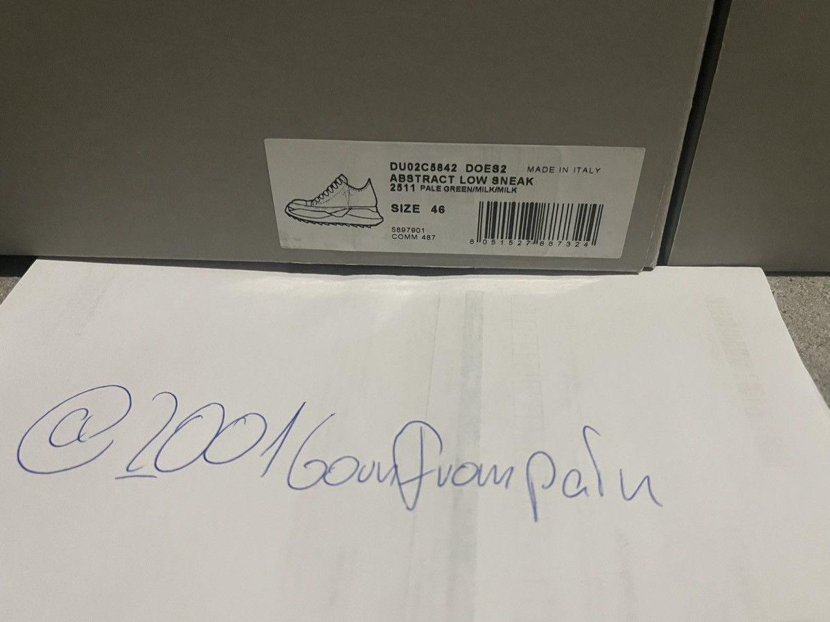 Rick Owens × Rick Owens Drkshdw Rick Owens Drkshdw Abstract Shoes Low Sneaks Size US 12 / EU 45 - 8 Thumbnail