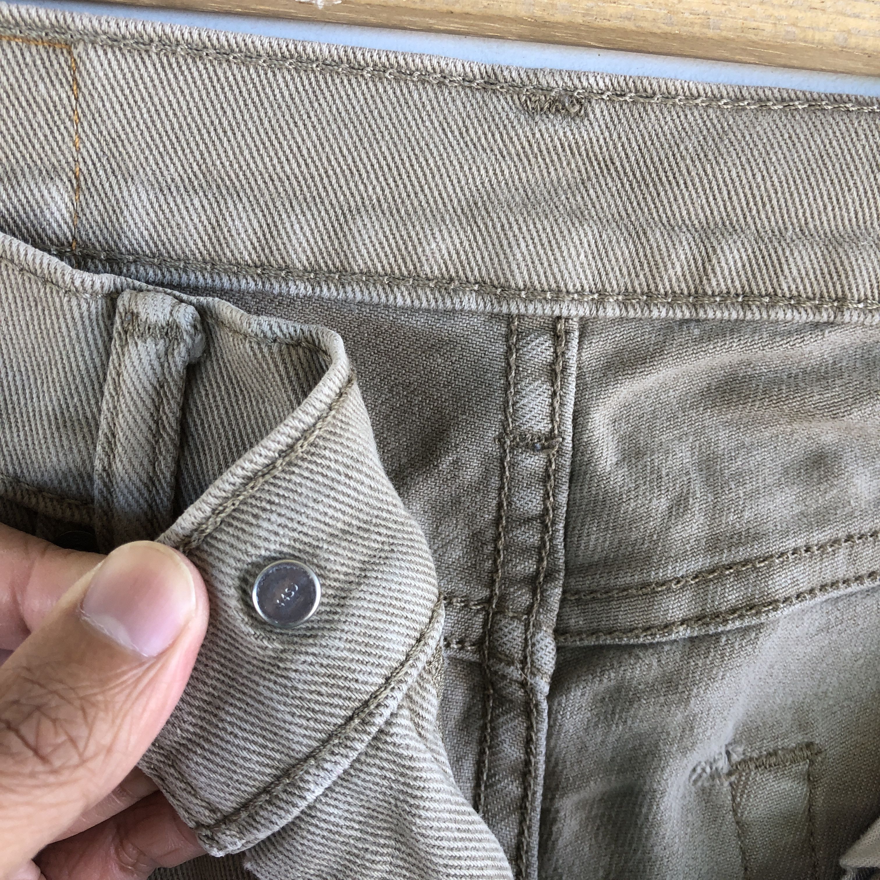 Levi's Vintage Levis 511 Jeans Brown Levi's Skinny Tapered Denim Size US 30 / EU 46 - 6 Thumbnail