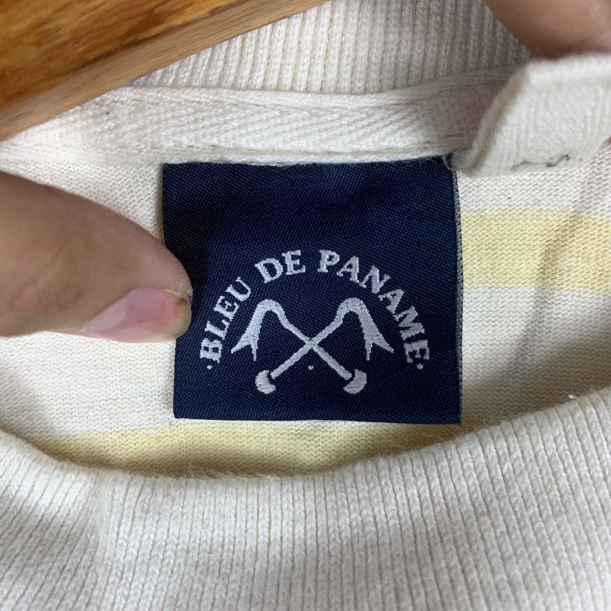 Bleu De Paname BLEU DE PANAME Patchwork Made In France Tee Shirt Top Size S / US 4 / IT 40 - 7 Thumbnail