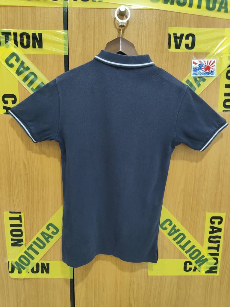 Japanese Brand surprising good luck 1987 Short Sleeve Polo Shirt Size US S / EU 44-46 / 1 - 4 Thumbnail