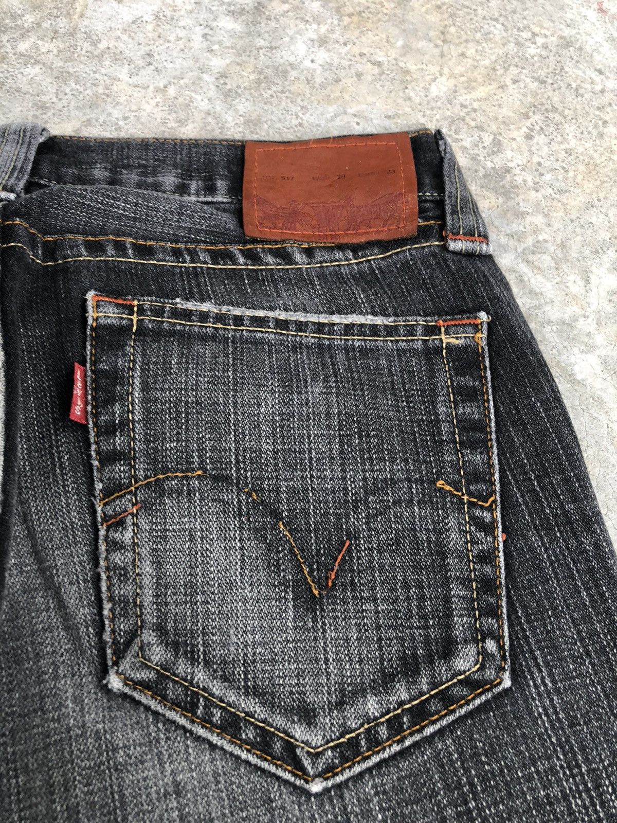 Levi's Y2k Levis 517 Flared Jeans Distressed Jeans Size US 29 - 16 Thumbnail