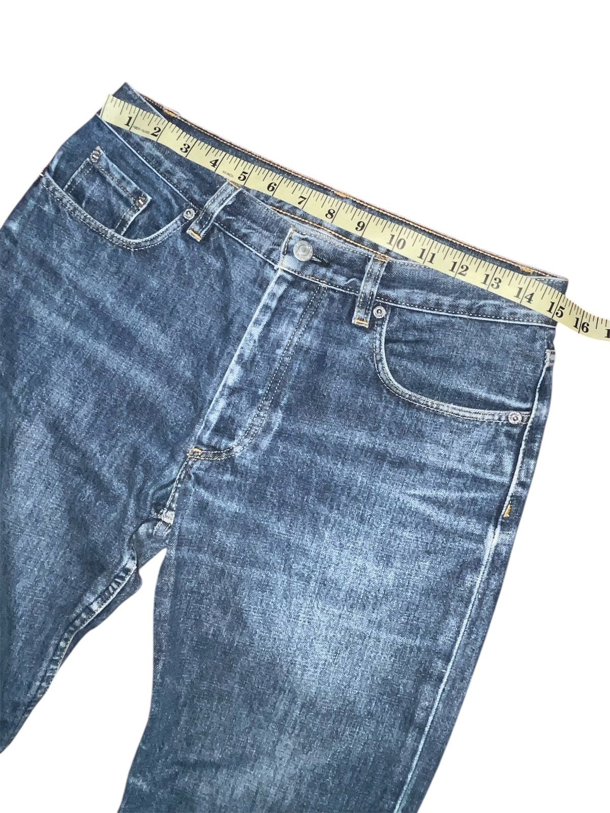 Helmut Lang VINTAGE HELMUT LANG DENIM PANTS Size US 29 - 3 Thumbnail