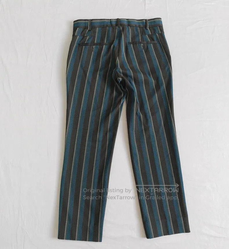Hermes Hermes Men's casual dress pants, blue and white striped, 6 Size US 42 / EU 58 - 6 Thumbnail