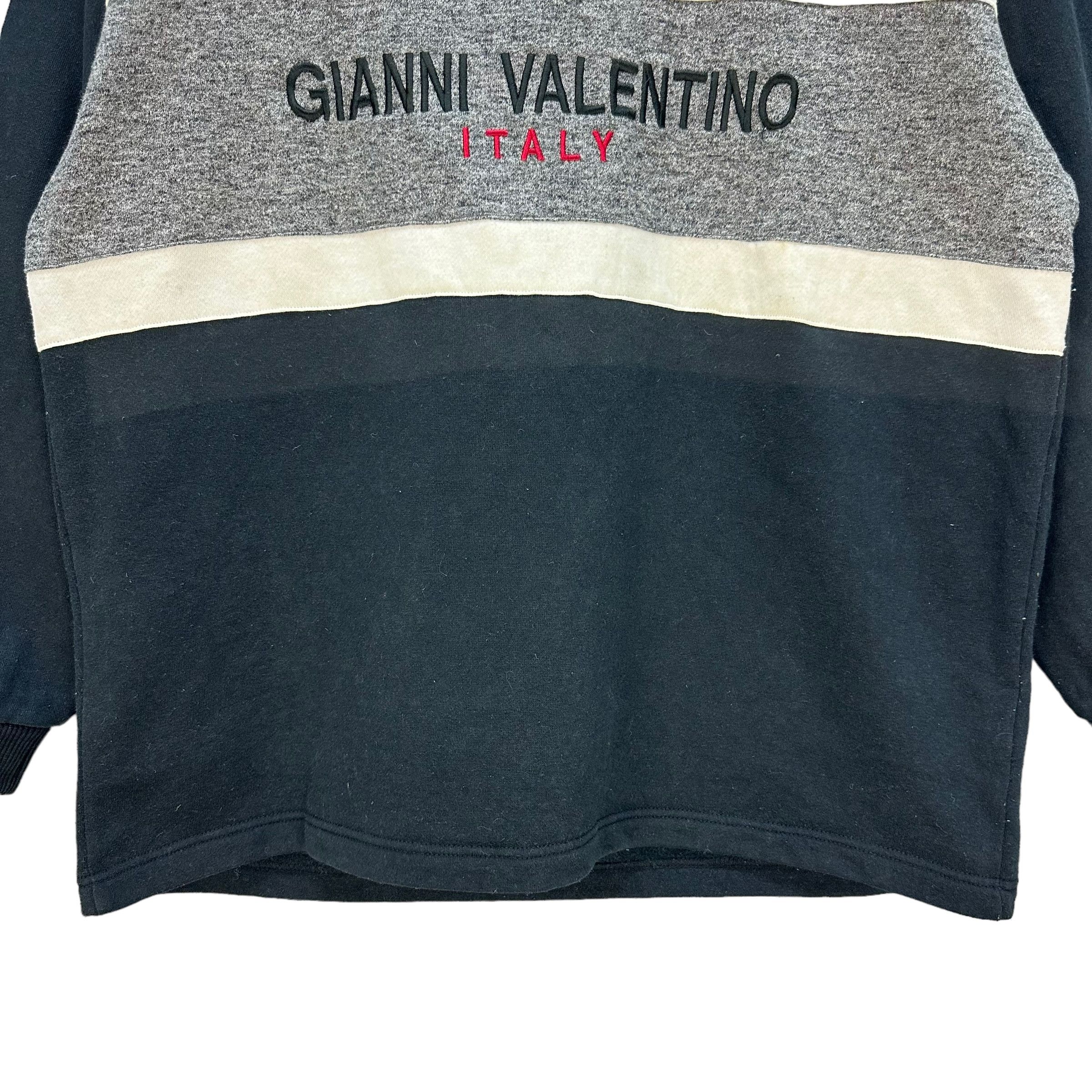 Gianni Valentino GIANNI VALENTINO EMBROIDERY BIG LOGO SWEATER #8899-036 Size US M / EU 48-50 / 2 - 3 Thumbnail