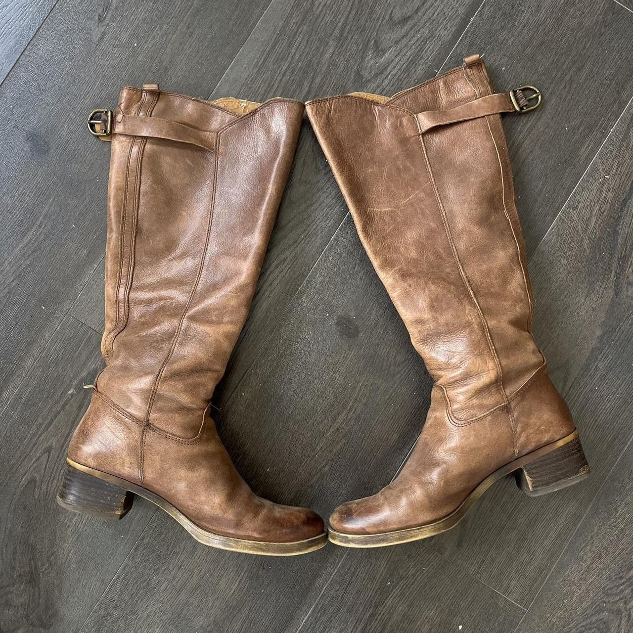 Lucky Brand Knee-High Brown Lucky Brand Boots Size US 10 / IT 40 - 6 Thumbnail