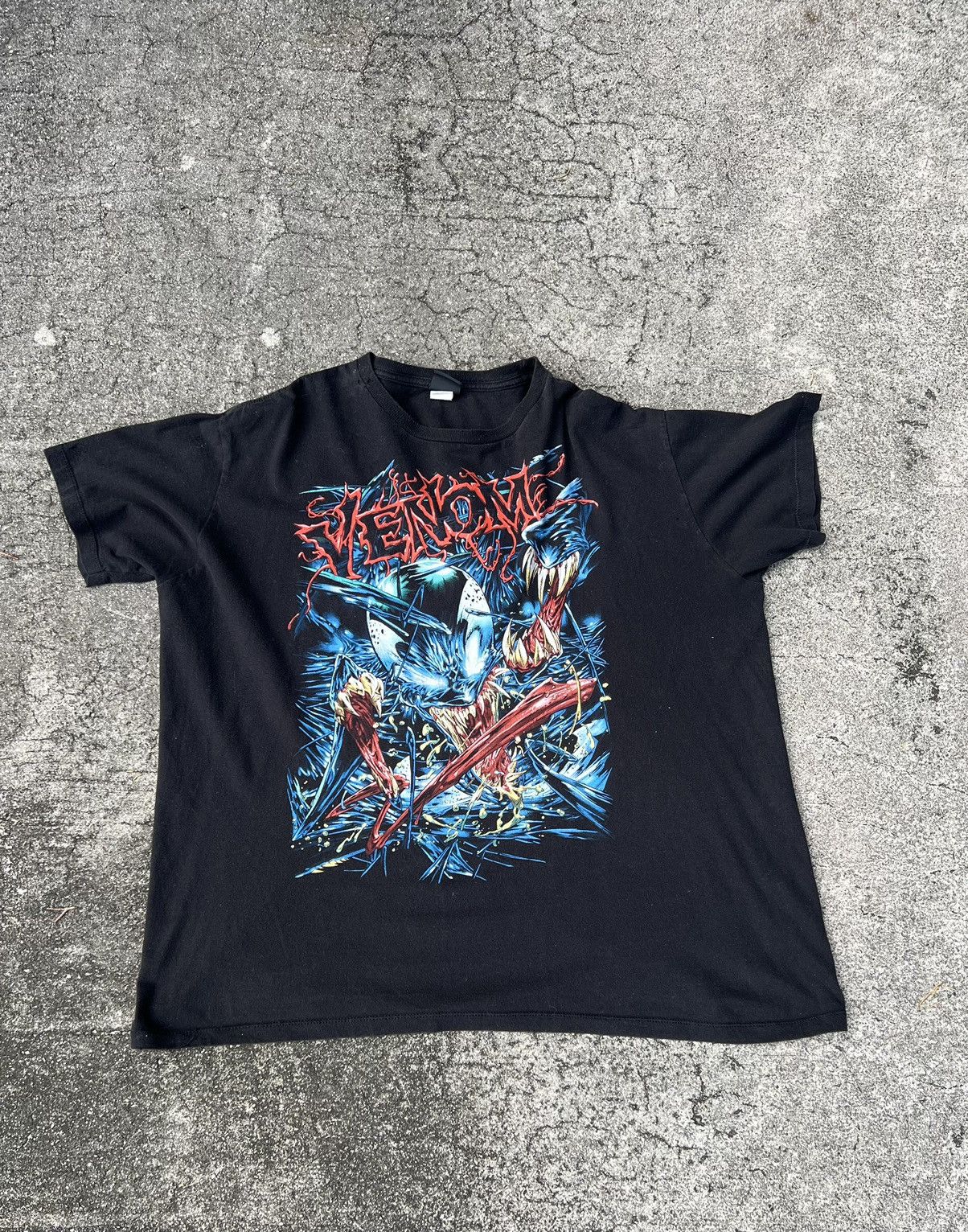 Marvel Comics × Vintage Vintage Venom Tee Size US XL / EU 56 / 4 - 1 Thumbnail